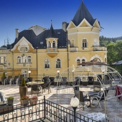 Hotel Continental, Mariánské Lázně - terasa