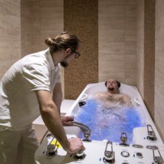 Wellness hotel Green Paradise, Karlovy Vary - perličková koupel