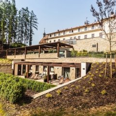 Wellness & Spa hotel Augustiánský dům **** superior, Luhačovice - hotelové zahrada