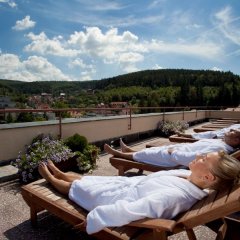 Lázeňský hotel Palace**** - Luhačovice, opalovací terasa