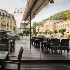 Hotel Malta****, Karlovy Vary - terasa