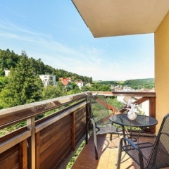 hotel Ambra Luhačovice - hotelový balkon