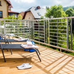 Vila Antoaneta - Lázně Luhačovice - wellness terasa