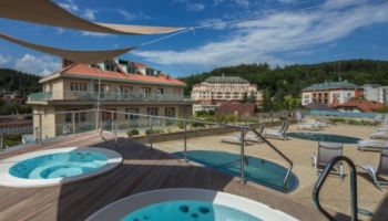 Wellness a spa zázemí Luhačovických hotelů